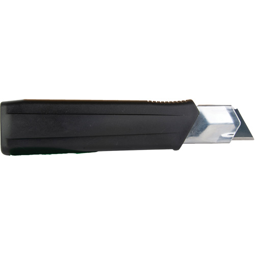 Couteau r&eacute;tractable de 25 mm, Acier inoxydable, Robuste, Prise en Caoutchouc Canadian Safety Group Inc.