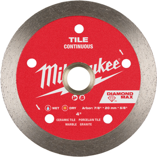 DIAMOND MAX Continuous Tile Diamond Blade Canadian Safety Group Inc.