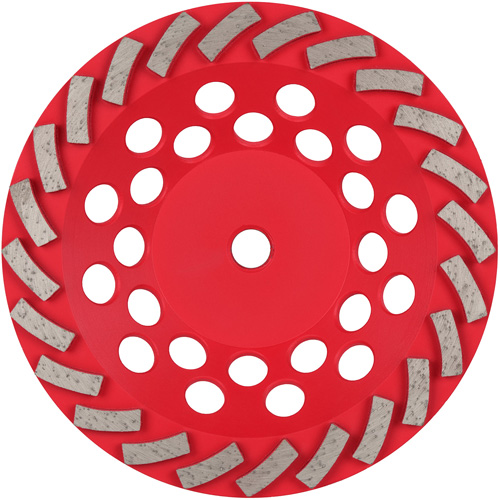 Meule boisseau diamant&eacute;e &agrave; 24 segments Turbo DIAMOND MAX Canadian Safety Group Inc.