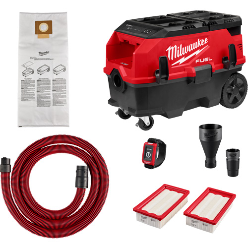 Extracteur de poussi&egrave;re &agrave; deux batteries M18 FUEL de 9 gallons, compatible avec PACKOUT avec trousse VACLINK, 27-3/4" x 19" Canadian Safety Group Inc.