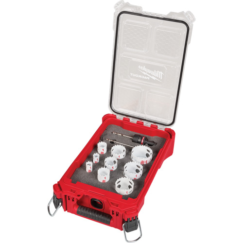 QUIK LOK HOLE DOZER Bi-Metal Kit with PACKOUT Compact Organizer, 12 Pieces Canadian Safety Group Inc.