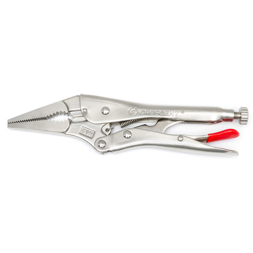 Locking Pliers with Wire Cutter, 9" Length, Long Nose Canadian Safety Group Inc.