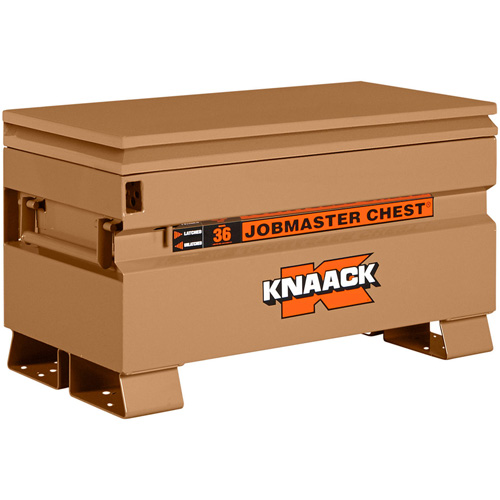 Coffre de chantier mod&egrave;le 36 avec cadenas, 36" x 19" x 21-1/2", Acier, Havane Canadian Safety Group Inc.