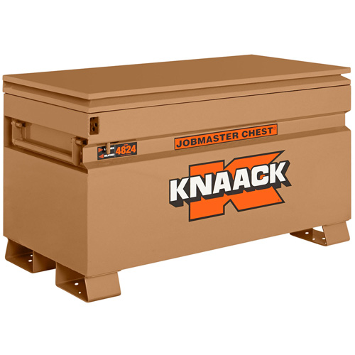 Model 4824 Jobsite Chest with Padlock, 48" x 24" x 28-1/2", Steel, Tan Canadian Safety Group Inc.