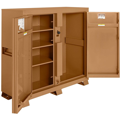 Armoire de chantier mod&egrave;le 111 avec cadenas, Acier, 47,5 pi³, Havane Canadian Safety Group Inc.