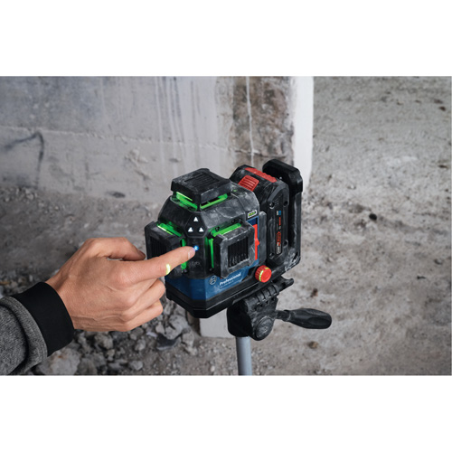 Laser dalignement/nivellement 360 connect&eacute; &agrave; faisceau vert &agrave; trois points Canadian Safety Group Inc.