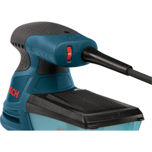 Palm Random Orbit Sander/Polisher, 5" Sand Paper, 2.5 A, 120 V Canadian Safety Group Inc.