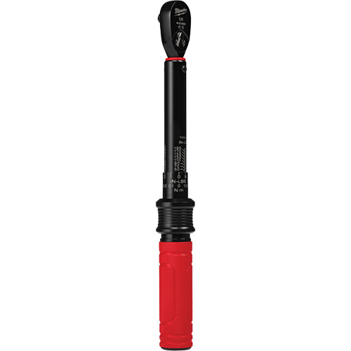 Torque Wrench, Click, 1/4" Square Drive, 4.5 - 22.6 N.m/40 - 200 in-lbs Canadian Safety Group Inc.