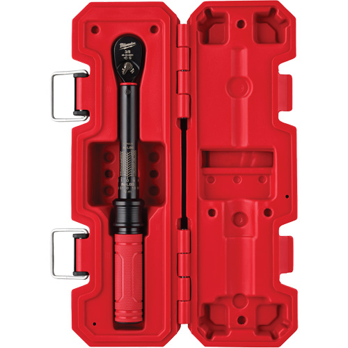 Cl&eacute; dynamom&eacute;trique, &agrave; cliquer, Entraînement 3/8" carr&eacute;, 5,6 - 28,2 Nm/50 - 250 lb-po Canadian Safety Group Inc.