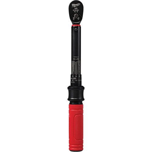 Cl&eacute; dynamom&eacute;trique, &agrave; cliquer, Entraînement 3/8" carr&eacute;, 5,6 - 28,2 Nm/50 - 250 lb-po Canadian Safety Group Inc.
