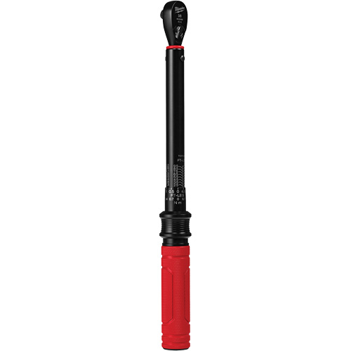 Cl&eacute; dynamom&eacute;trique, &agrave; cliquer, Entraînement 3/8" carr&eacute;, 20 - 100 lb-po/27,1 - 135,6 Nm Canadian Safety Group Inc.