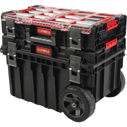 Ensemble roulant de coffres &agrave; outils Arx de 2 morceaux, 23-4/5" x 16" x 20-3/5", Noir Canadian Safety Group Inc.
