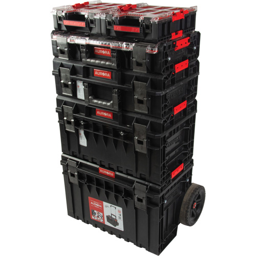 Ensemble de d&eacute;part roulant de coffres &agrave; outils Arx de 5 morceaux, 25-1/5" x 19" x 54-3/5", Noir Canadian Safety Group Inc.