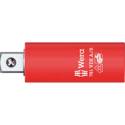 A/B VDE Insulated Connector, 1/4" Drive, 3/8" Socket, 2.78" L, Ball Canadian Safety Group Inc.