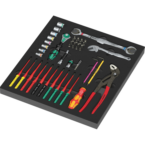 Insert en mousse pour jeu Kraftform Kompakt 1 de maintenance Canadian Safety Group Inc.