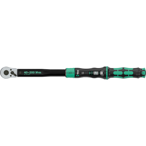 Adjustable Click-Torque Lock C 3 Torque Wrench with Torque Lock Function, Click, 1/2" Square Drive, 30 - 146 lbf. Ft Canadian Safety Group Inc.