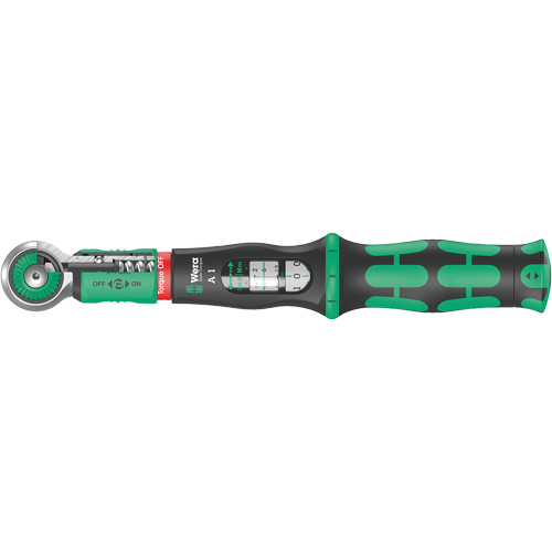 Cl&eacute; dynamom&eacute;trique Safe-Torque A 1, &agrave; cliquer, Entraînement 1/4" carr&eacute;, 2 - 9 lb-pi Canadian Safety Group Inc.