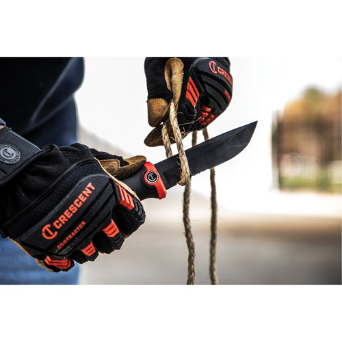 Couteau de travail &agrave; lame fixe avec &eacute;tui Canadian Safety Group Inc.