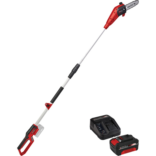 Scie &agrave; chaîne &agrave; perche sans fil avec batterie 4 Ah et ensemble de d&eacute;part de chargeur Canadian Safety Group Inc.