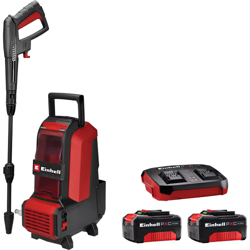 Laveuse &agrave; haute pression sans fil avec batterie 4 Ah PXC et ensemble de d&eacute;part de chargeur, &agrave; pile, 1522 psi, 1,23 gal./min Canadian Safety Group Inc.