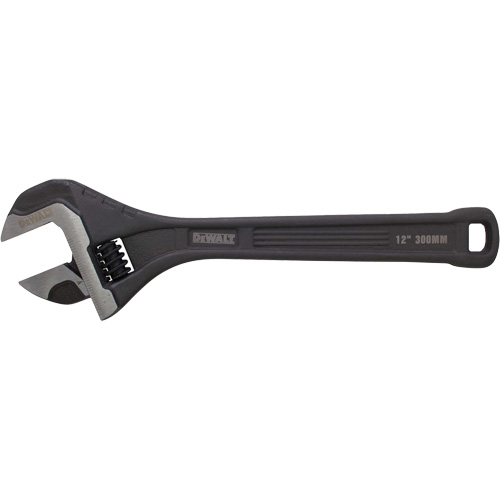 All Steel Adjustable Wrench, 12" L, Black/Plain Canadian Safety Group Inc.