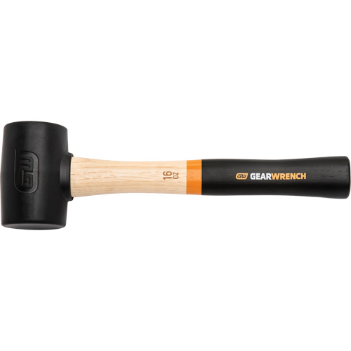 Rubber Mallet, 16 oz., Wood Handle, 13" L Canadian Safety Group Inc.