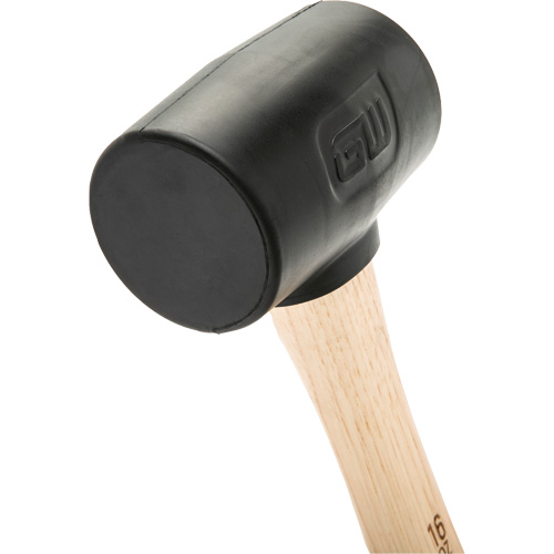 Rubber Mallet, 16 oz., Wood Handle, 13" L Canadian Safety Group Inc.