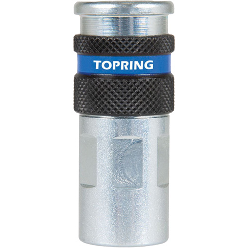 QUIKSILVER 2 Industrial Quick Coupler, Zinc-Plated Steel, 1/4", Female NPT, 362 PSI Canadian Safety Group Inc.