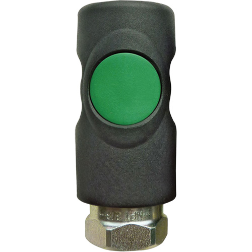 TOPQUIK S1 Ultraflo 7.8 mm Quick Coupler, Polyester Composite/Stainless Steel, 1/4", Female NPT, 174 PSI Canadian Safety Group Inc.