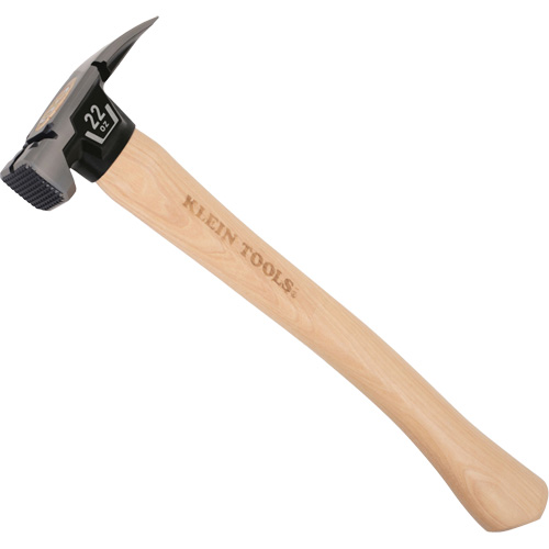 Marteau &agrave; panne fendue droite &agrave; face meul&eacute;e, 22 oz, Prise en Bois, 16-1/10" lo Canadian Safety Group Inc.