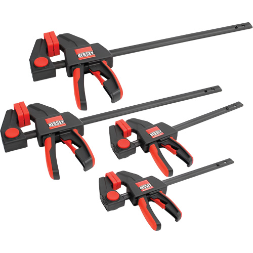 4-Piece Medium & Large Trigger Clamps Set, 12" (304.8 mm)/6" (152.4 mm) Canadian Safety Group Inc.