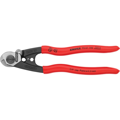 Cisaille pour c&acirc;bles m&eacute;talliques, 7-1/2" Canadian Safety Group Inc.