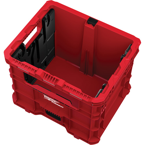 Bac distributeur de fils XL PACKOUT, 15-3/4" x 18-5/8" x 15", Noir/Rouge Canadian Safety Group Inc.
