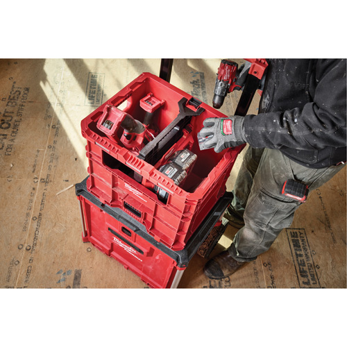 Caisse Packout, 15-3/4" x 18-5/8" x 15", Noir/Rouge Canadian Safety Group Inc.