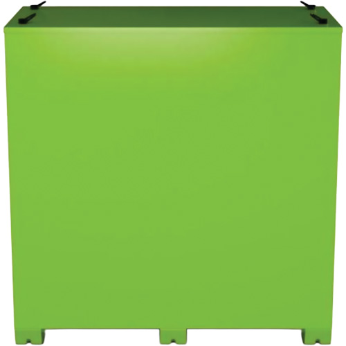 Armoire de rangement d'&eacute;PI sur place, Acier, Vert lime haute visibilit&eacute; Canadian Safety Group Inc.