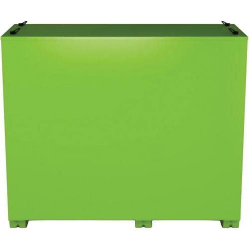Armoire de rangement d'&eacute;PI sur place, Acier, Vert lime haute visibilit&eacute; Canadian Safety Group Inc.