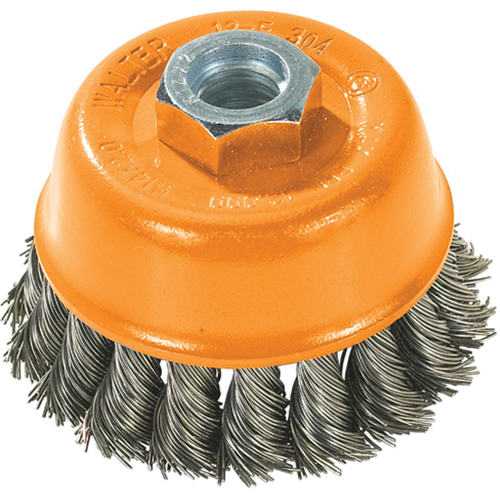 Wire Cup Brush, 3" Dia. x 5/8"-11 Arbor Canadian Safety Group Inc.