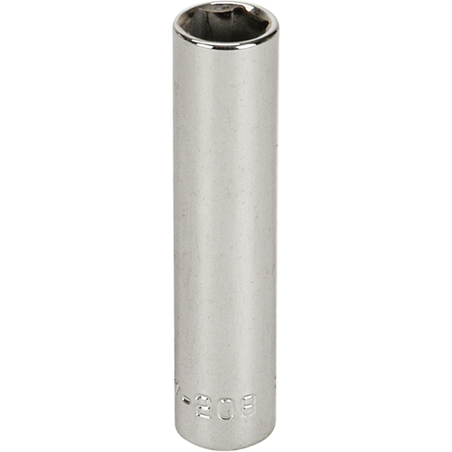 Socket, 8 mm, 1/4" Drive, 6 Points, Deep Canadian Safety Group Inc.