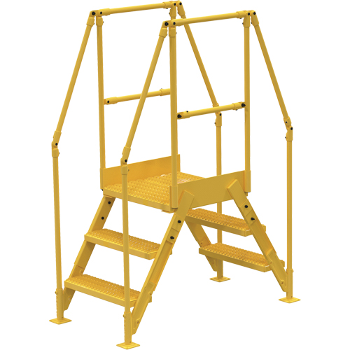 Crossover Ladder, 66-1/2" Overall Span, 30" H x 36" D, 24" Step Width Canadian Safety Group Inc.
