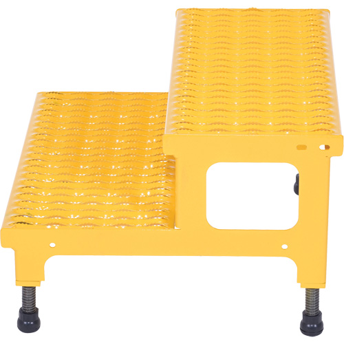 Plate-forme ajustable Step-Mate, 2 marche(s), 23-13/16" la x 22-7/8" lo x 15-1/4" h, Capacit&eacute; 500 lb Canadian Safety Group Inc.