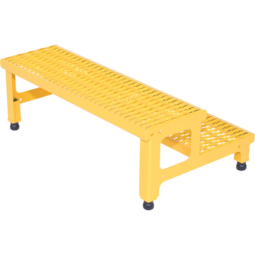 Adjustable Step-Mate Stand, 2 Step(s), 36-3/16" W x 22-7/8" L x 15-1/4" H, 500 lbs. Capacity Canadian Safety Group Inc.