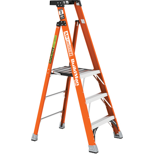 Escabeau avec plateforme Safespace, 3', Cap. De 300 lb Canadian Safety Group Inc.