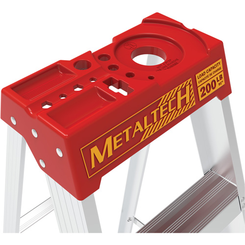 Step Ladder with Paint Tray, 6', Aluminum, 200 lbs. Capacity, Type 3 Canadian Safety Group Inc.