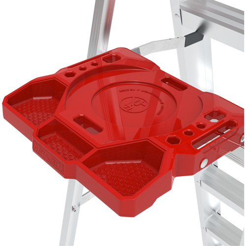 Step Ladder with Paint Tray, 6', Aluminum, 200 lbs. Capacity, Type 3 Canadian Safety Group Inc.