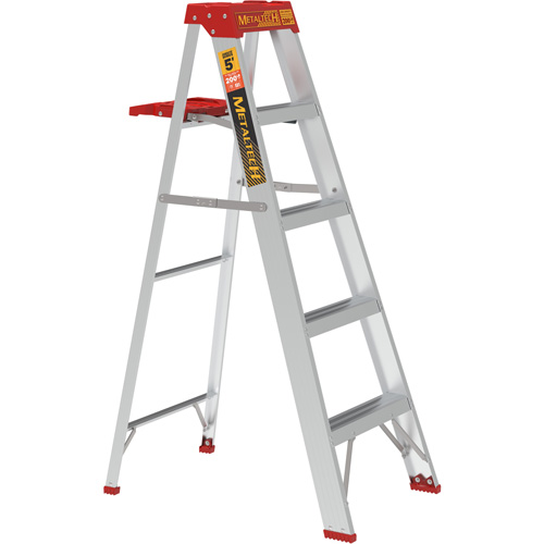 Step Ladder with Paint Tray, 5', Aluminum, 200 lbs. Capacity, Type 3 Canadian Safety Group Inc.