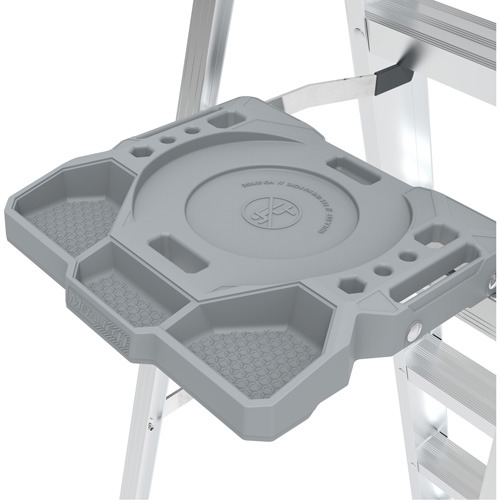 Step Ladder with Paint Tray, 8', Aluminum, 225 lbs. Capacity, Type 2 Canadian Safety Group Inc.
