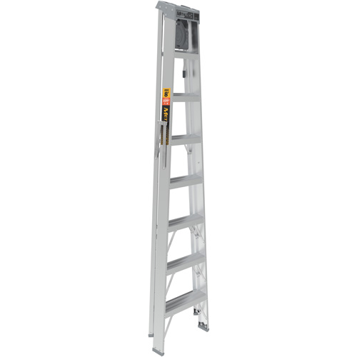 Step Ladder with Paint Tray, 8', Aluminum, 225 lbs. Capacity, Type 2 Canadian Safety Group Inc.
