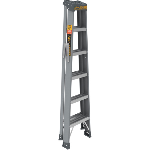 Escabeau, 6', Fibre de verre, Capacit&eacute; 225 lb, Type 2 Canadian Safety Group Inc.