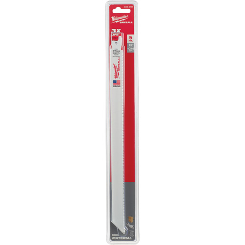 Lame de scie alternative Sawzall, Bim&eacute;tal, 10/14 Dents par pouce, 12" lo Canadian Safety Group Inc.