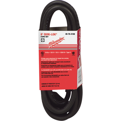 Quik-Lok&reg; Cord with Twist Style Plug Canadian Safety Group Inc.